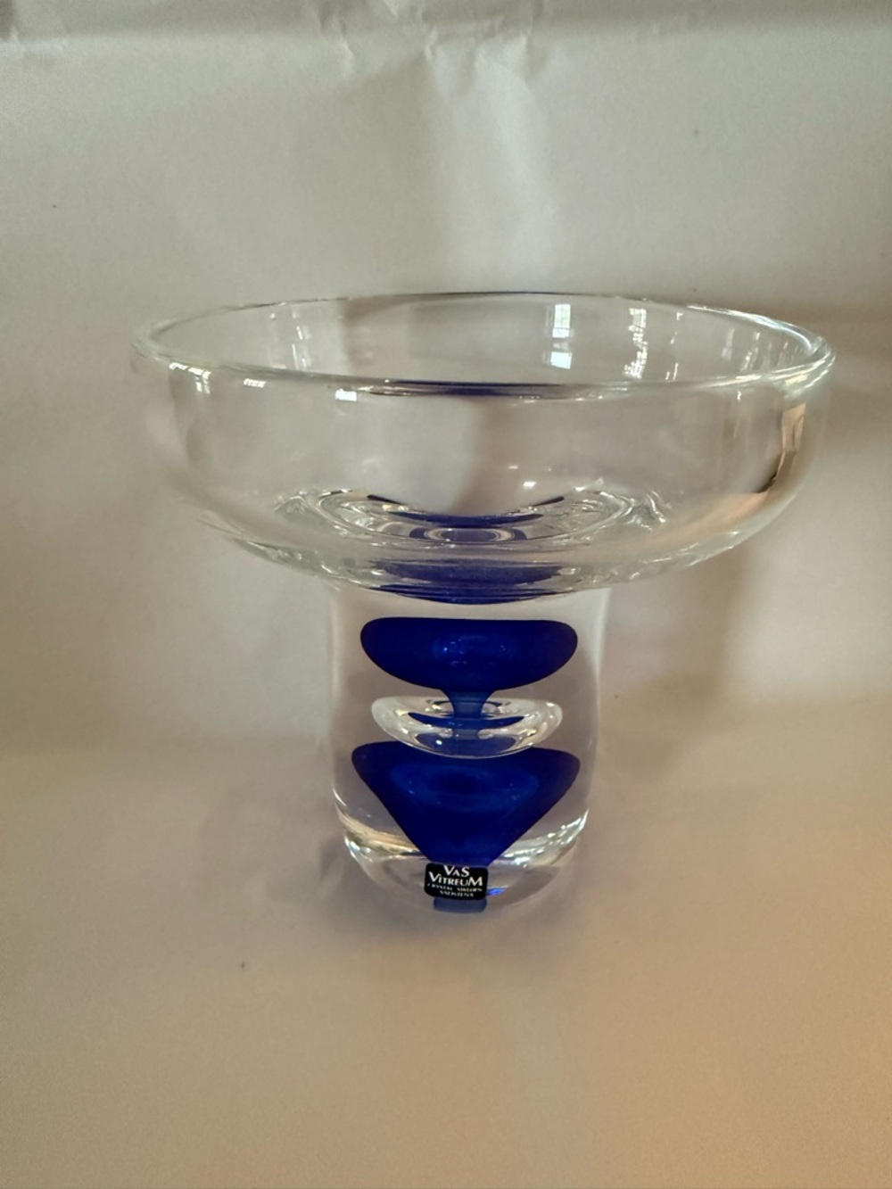 Authentic VAS Vitreum - SIGNED - Glass Bowl